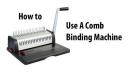 Embedded thumbnail for GBC CombBind C250 PRO